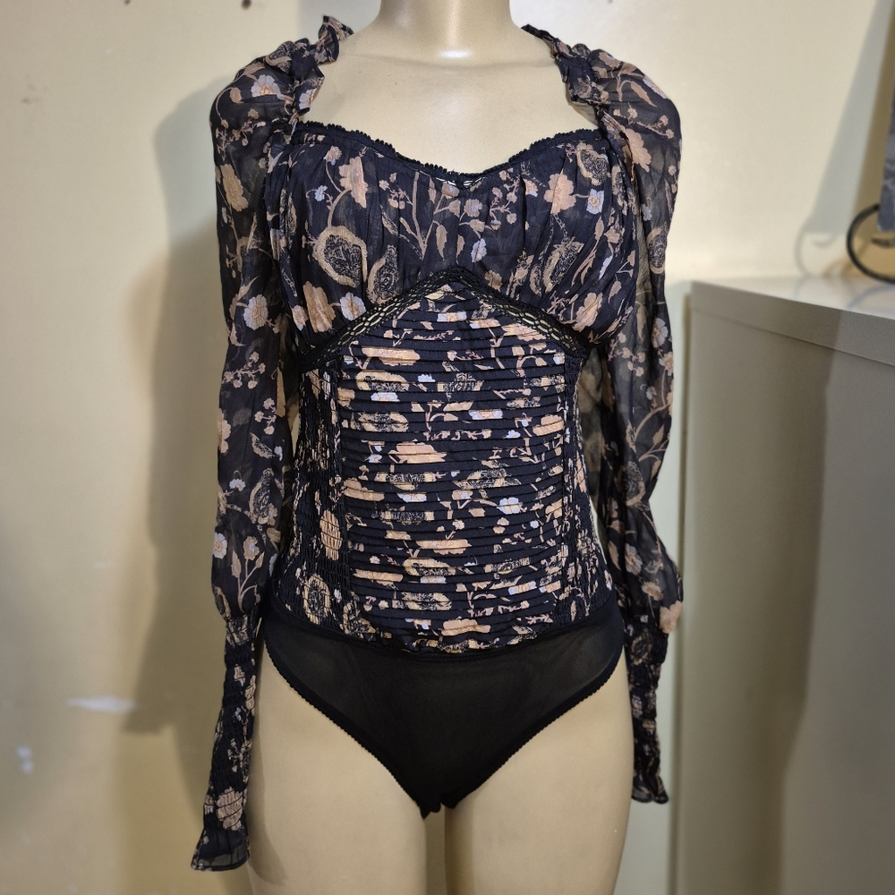 Free People Romantic Cottagecore Body Shirt S